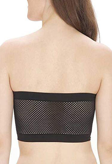 "COMFY" Bandeau Black Bra