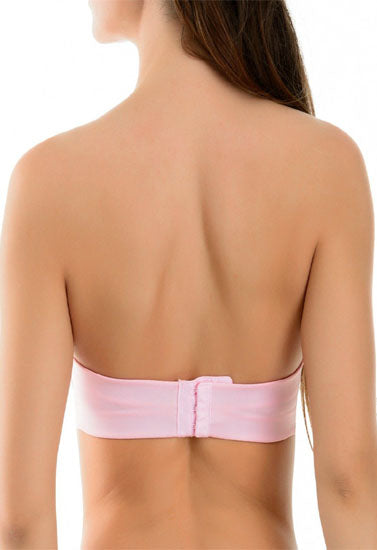 "COMFY" Half Cup Seamless Padded Luxury Pink Coloured Bra