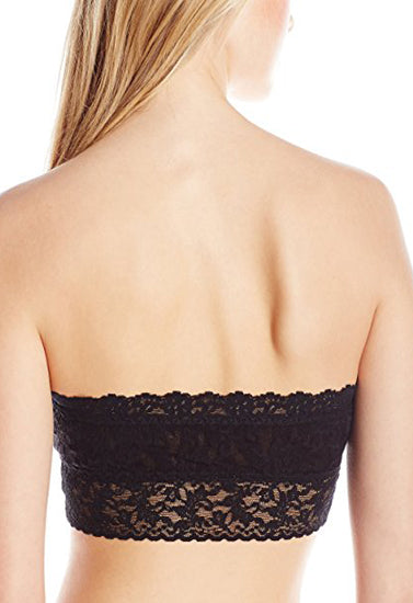 "COMFY" Late Night Black Lace Texture Strapless Bra