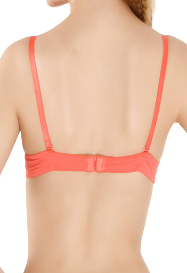 "Comfortable" Padded Non Wired Smooth T-Shirt Bra