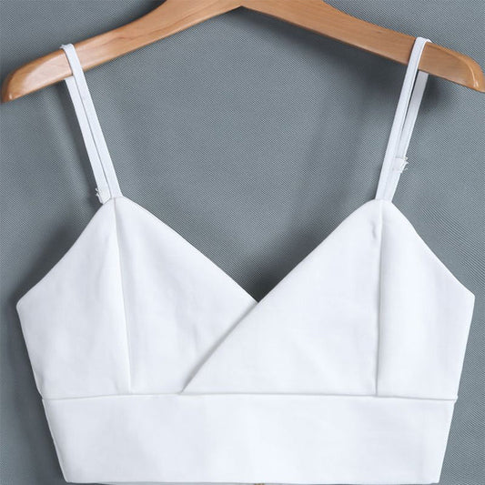 Pure Cotton White Bralette