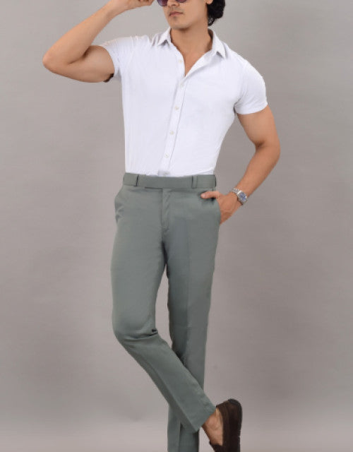 Men's Casual Cotton Slim Fit Chinos