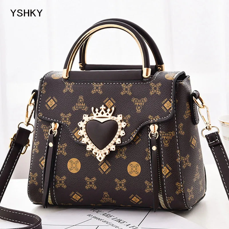 New Women Bag Tote Handbag Bag for Women Shoulder Bag Crossbody Bag Cartoon Sprite Printed One-Shoulder Cross Bag
