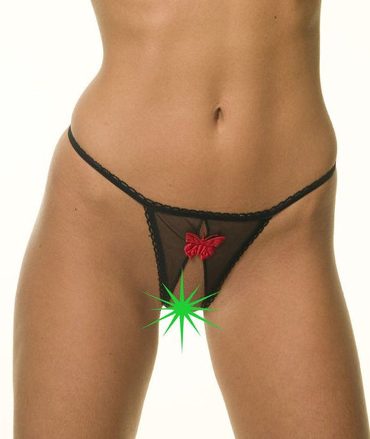 Sexy Hot open crotch string thong ( 2Pack )