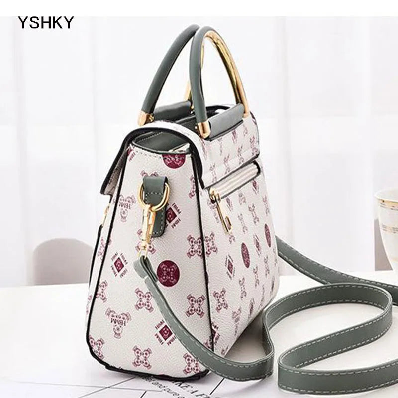 New Women Bag Tote Handbag Bag for Women Shoulder Bag Crossbody Bag Cartoon Sprite Printed One-Shoulder Cross Bag